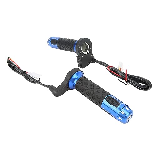 Empuñaduras calefactables moto 12V ajustables de aluminio con tres marchas de 50-70 ℃ 4