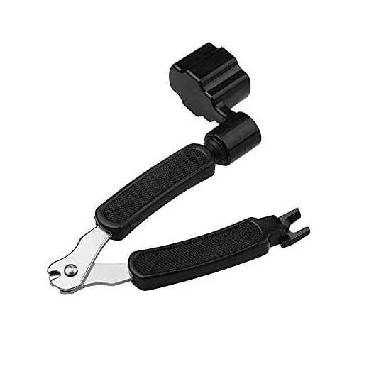 Cortadora de cuerda, winder y tirador de puentes 3 en 1 de Ruix, prémium, todo en uno, para instrumentos eléctricos y acústicos