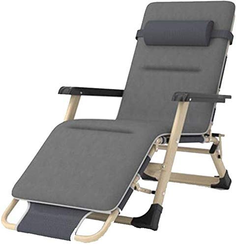 Chaise longue de jardin inclinable pliante pour vos moments de détente sur la terrasse