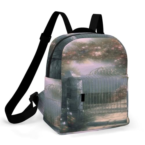 Mochila para mujer Secret Garden ideal para la oficina el gimnasio y viajes urbanos cotidianos