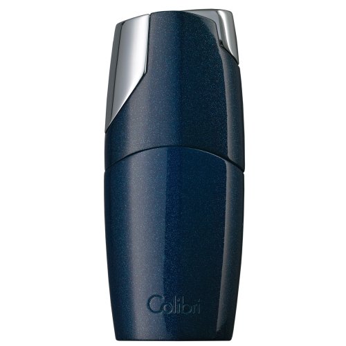 Briquet Colibri Rio bleu nuit et chrome, le cadeau idéal de style