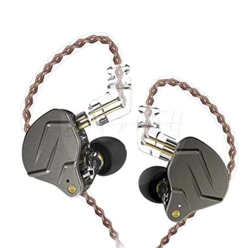 Fone de Ouvido Profissional KZ ZSN Pro Intra-auricular, Driver Híbrido, Cabo Destacável, Original -
