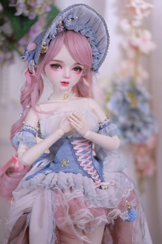 Muñeca BJD pintada a mano 56 cm con 31 articulaciones miniatura 2