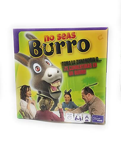 Juegos De Mesa, Toy Famosa Juego de Mesa No Seas Burro Game