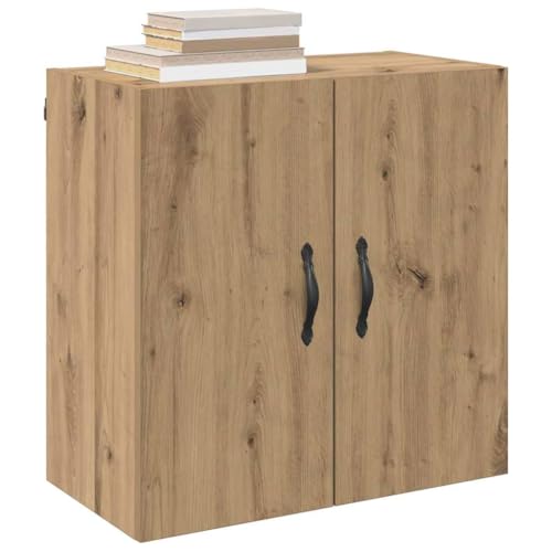 Armoire suspendue bois à 2 compartiments pour maximiser le rangement vertical - 4