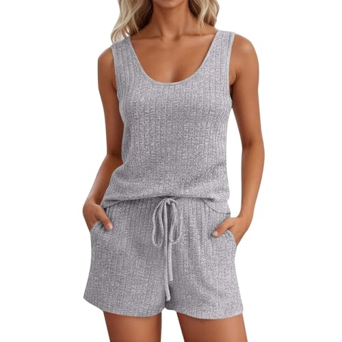 Survêtement en tricot anti-transpiration avec short réglable pour l'été féminin