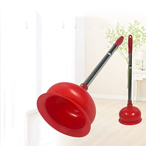 EndyAk roestvrijstalen toiletplunjer met lange handgreep: ontstopt afvoeren met kracht - Image 3