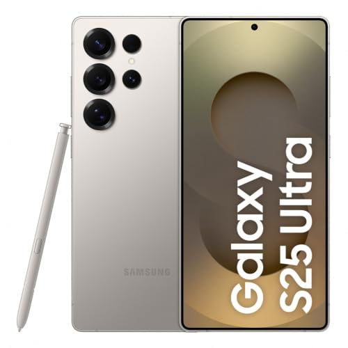 Image of Samsung Galaxy S25 Ultra 5G AI Smartphone (Titanium Gray, 12GB RAM, 512GB Storage), 200MP Camera, 5000mAh Ultra Long Battery, QHD+ Dynamic AMOLED 2X, Galaxy AI, Knox Security, S Pen Included