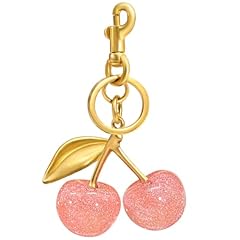 Gold Keyring-lignt Pink
