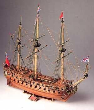Corel S.R.LH.M.S. Neptune: Late 17th Century Warship Modeling Kit