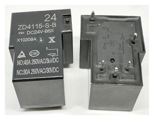 Relais électrique ZD4115-S-B DC12V 40A pour commutation de puissance