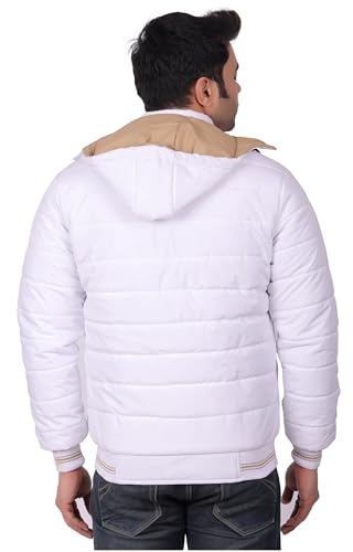 Image of Quark Export Quality Reversible Puffer Jacket in GLD Material best for Winterwear /Hiking /Biking /Camping /Mountaineering /Racing /Climbing /Tracking(Control Temperature up to 3 Degree Celsius.)(3C)