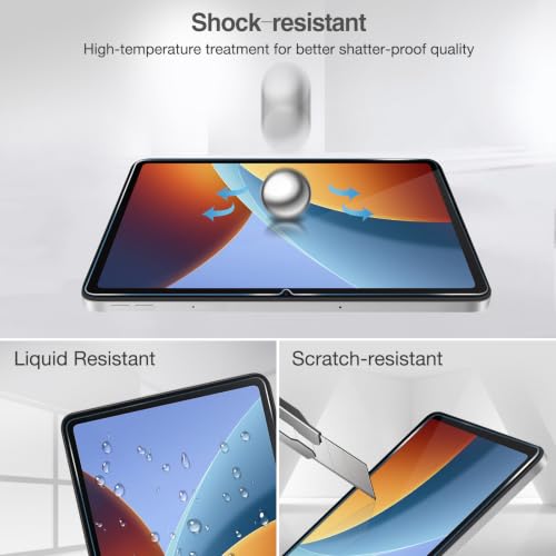 ProCase 2 Stück Schutzfolie für Xiaomi Redmi Pad 2 SE 9,7 Zoll 2026, 9H Gehärtetes Glas Displayschutz Screen Protector für Redmi Pad 2 SE 9… – Ansicht 5