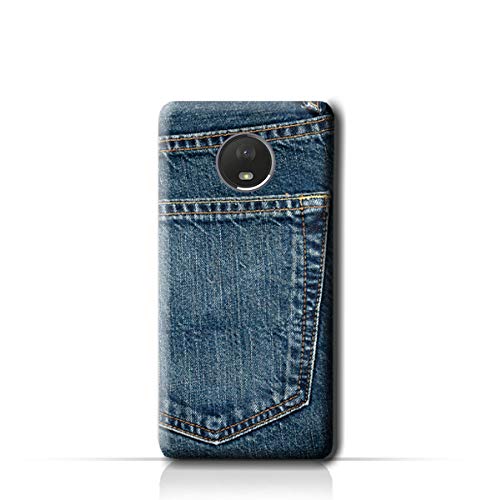 AMC Design Motorola Moto E4 Plus Jeans Pocket Pattern Case - Blue