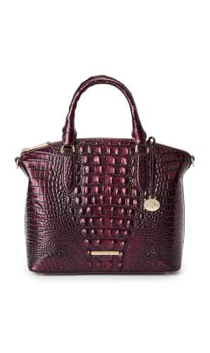 Image of BRAHMIN Duxbury Satchel - Oxblood Melbourne