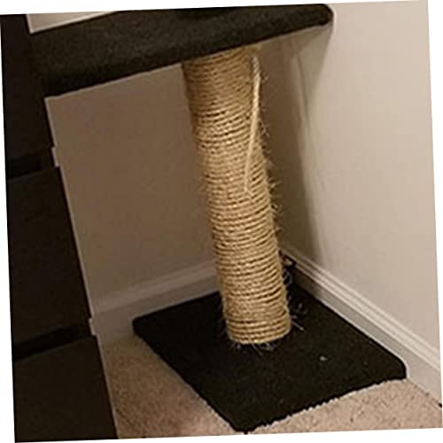 Yardwe 4 Pcs corda resistente corda arranhar substituível corda juta gato corda arranhar cortável co