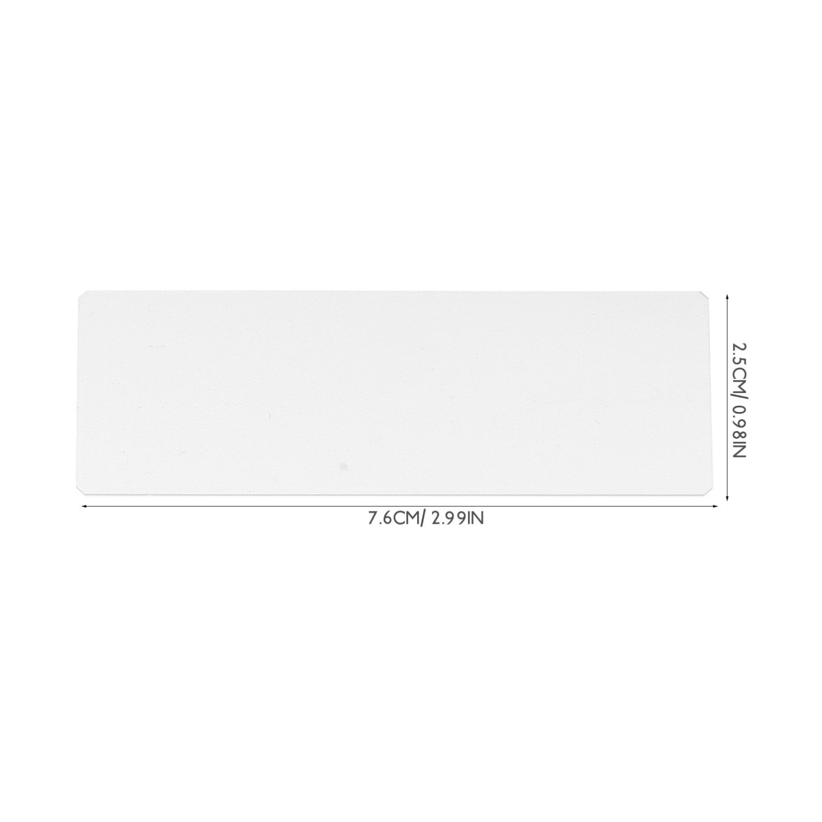 Healvian 50 Pcs portaobjetos de Vidrio Accesorios para microscopio Kit de preparación de portaobjetos para Espalda microscopios portaobjetos de Laboratorio cóncavo Diapositivas
