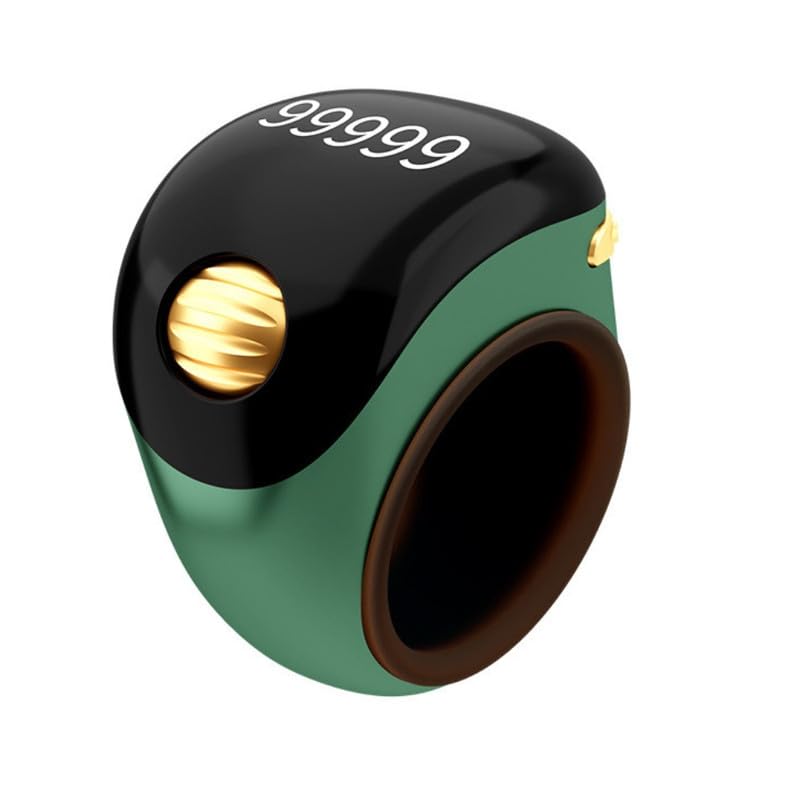 ELACCENT® Waterproof Bead Counting Smart Ring with Led Number Counter for Meditation and Tracking-picture-23