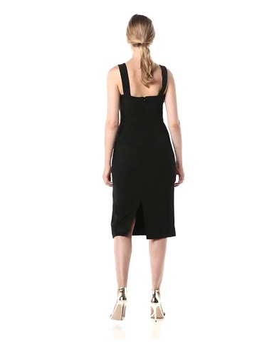 Amazon.com: Dress the Population Womens Nicole Sleeveless Bodycon Stretch  Midi Sheath Dress, Black, XX-Small US : Clothing, Shoes & Jewelry