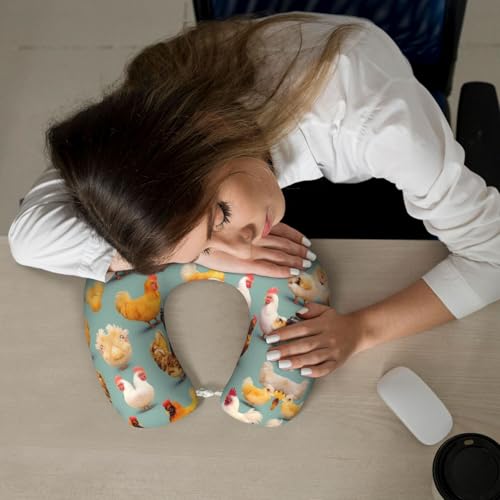 Almohada de poliéster negra para cuello tamaño único miniatura 7