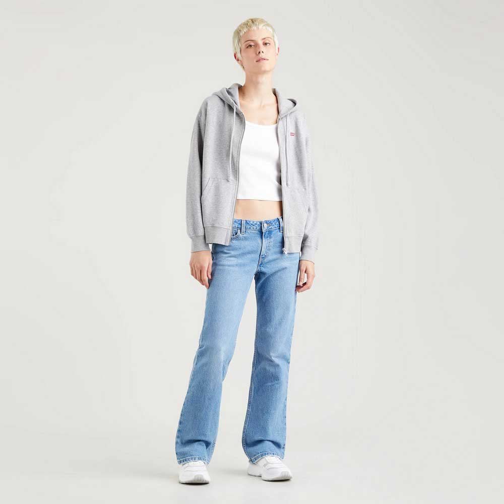 Levi's Standard Zip Sweatshirt Felpa con Cappuccio Donna