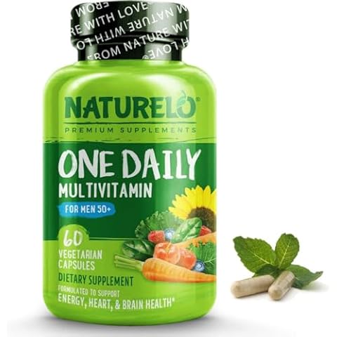 NATURELO One Daily Multivitamin for Men Over 50 Cover