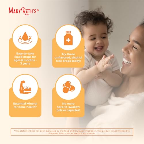 MaryRuth Organics USDA Organic Vitamin D Drops | Vitamin D3 Liquid | Sugar Free | Liquid Vitamin D Drops Immune Support for Infants & Toddlers | VIT D3 | Gluten Free | Non-GMO | 90-150 Servings - Thumbnail 4
