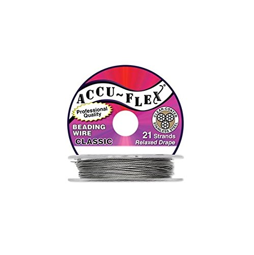 Nylon Stainless Steel Clear 21 strands 0.012" (0.3048mm) 30 Ft (9.144m)