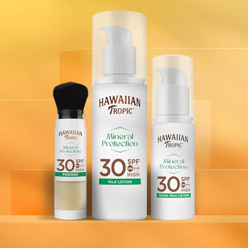 Hawaiian Tropic | Mineral Protection Powder Brush LSF 30 UVA + UVB Protection