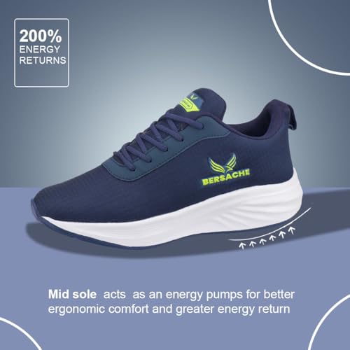 Image of BERSACHE Casual Sneaker Shoe for Men| Cushioned Insole, Slip-Resistance Casuals for Men
