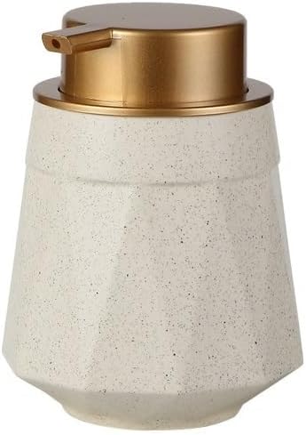 Kitchen Soap Dispenser Soap Dispenser Ceramic Lotion Bottle Push-Type Lotion Hand Sanitizer Bottle Shower Gel Shampoo Bottle Bathroom Soap Dispenser(12)