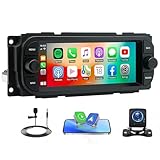 Autoradio pour Van 2002-2003, 6.86 Pouces écran Tactile Poste Radio Voiture Bluetooth avec Wireless Carplay Android Auto GPS WiFi RDS/FM SWC Caméra de Recul & Mic