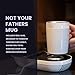 Nomodo Trio Wireless Qi-Certified Fast Charger with Mug Warmer/Drink Cooler