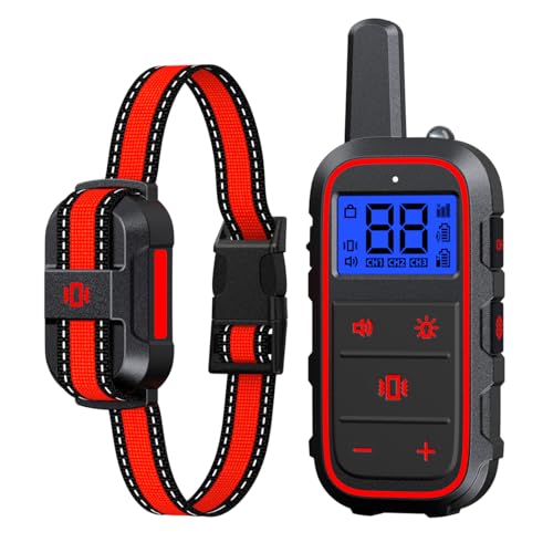DogStop Dog Training Collar with Rechargeable Remote Control 3 Training Modes IPX7 Waterproof...