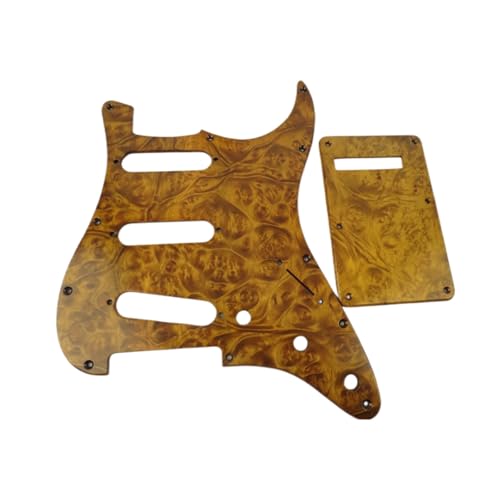 Pickguard guitare massif élimine les bruits parasites avec couvercle arrière acier