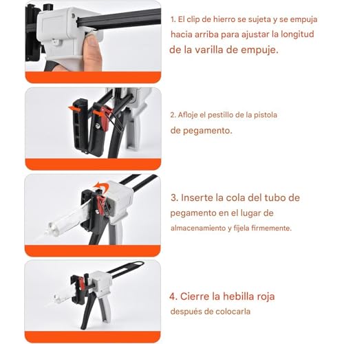 Dispensador de precisión para masillas con control de flujo antigoteo 5