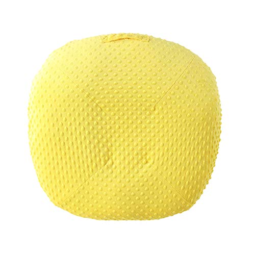 Image of Removable Slipcover for Newborn Lounger, Super Soft Premium Plush Dot Baby Lounger Cover, Ultra Comfortable, Safe for Babies (Yellow)