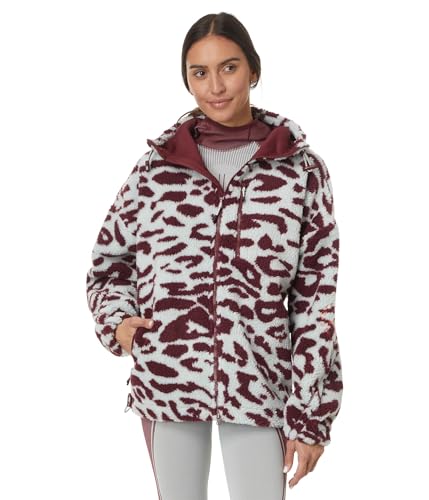 adidas Womens by Stella McCartney Jaquard Fleece with Zipper