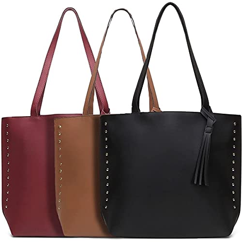 Bolsa Feminina Tipo Sacola Média Resistente Super Barata - SHOPTOP Cor:Roxo