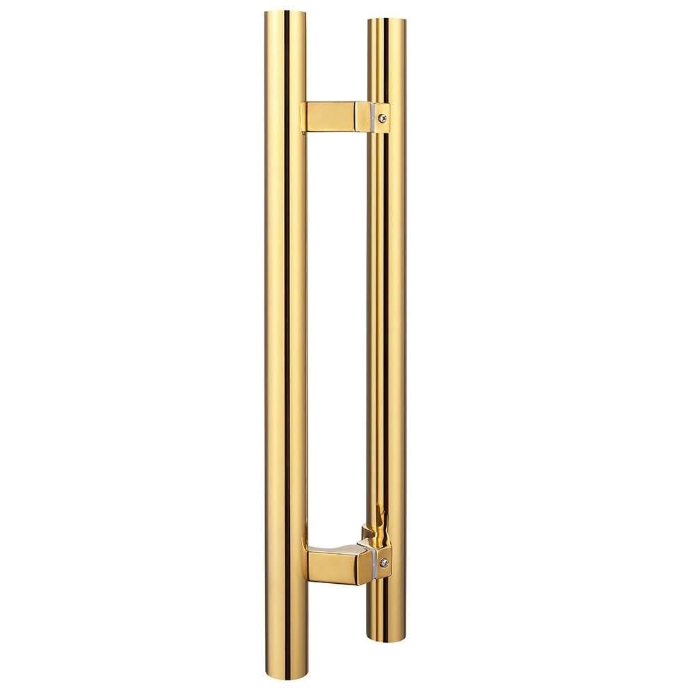 GYRAZXS Stainless Steel Sliding Door Handle Double Sided Plated PS Handle for Wooden Swing Doors Durable & Stylish Entry Door Hardware