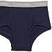 Calvin Klein Boys' Little Modern Cotton Assorted Briefs Underwear, 3 Pack, Blue/Cstl/Black, Small