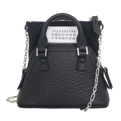 [メゾンマルジェラ] Maison Margiela バッグ(ショルダーバッグ) SB3WG0025 P4455 ブラック 5AC ファイブ エー シー クラシック カーフ レザー レディース トップ ハンドル バッグ レディース [ブランド] [並行輸入品]