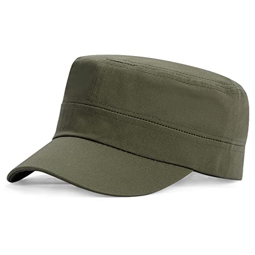 Gorra Militar Clásica Unisex Con Parte Superior Plana, Gorra Lisa, Gorras Deportivas Militares De Moda Ajustables, Gorra De Cadete, Sombreros Transpirables Para Exteriores Verde Militar Gorra Militar Clásica Unisex Con Parte Superior Plana, Gorra Lisa, Gorras Deportivas Militares De Moda Ajustables, Gorra De Cadete, Sombreros Transpirables Para Exteriores Verde Militar