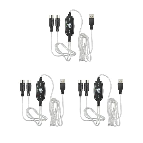 3̃Zbg2m USB IN OUT MIDI C^[tF[X P[u Ro[^[ PC - yL[{[h A_v^[