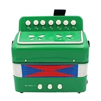 Rersduyt Accordion Toy 7 Key Accordions for Children, Educational Musical Instrument Gift for Toddler Beginners Boys Girls