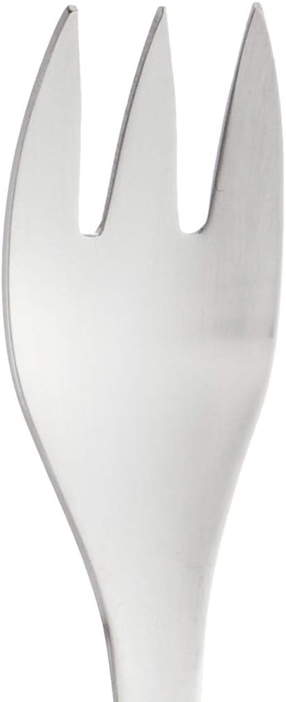 Sori Yanagi Simple Form Cutlery for Easy Use, Tsubamesanjo Stainless Steel Table Fork, Sleek Design for Smooth Texture, Dishwasher Safe, Brushed Finish