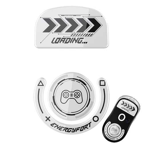 BRIMFORD Pies de Ratón para Logitech G Pro X Superlight, Deslizadores de Ratón de Vidrio Templado Ultraliso,Mouseglides para Logitech G Pro X Superlight (Blanco)