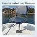 marinexplore Boat Seat Base 2 Pack,7