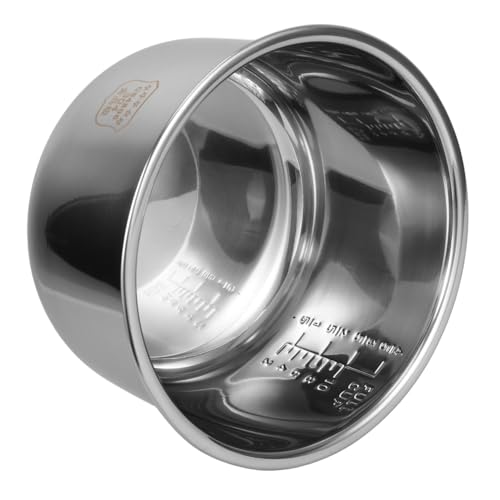 Ipetboom Olla Arrocera Eléctrica Inoxidable Interior de Liner Antiadherente para Reemplazo y Cocción de Arroz Sopa