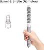 Olivia Garden Cepillo térmico redondo de cerámica + ion - No eléctrico - Cepillo profesional para secado con secador para cabello normal a grueso 3